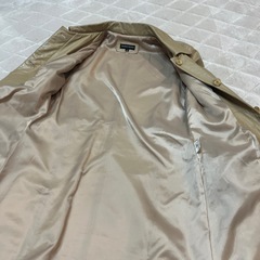 ジャンマルコベンチューリ　レザー　牛皮　　牛革　ベージュ　コートの画像