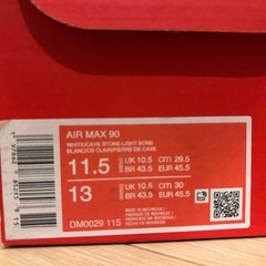 【完全未使用新品状態】NIKE AIR MAX90 の画像