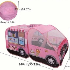 【美品】子ども用テント　アイスクリームトラックの画像