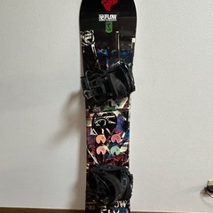 決まりました。FLOWボードてビンディングの画像