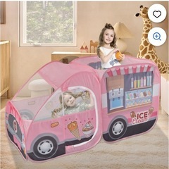【美品】子ども用テント　アイスクリームトラックの画像