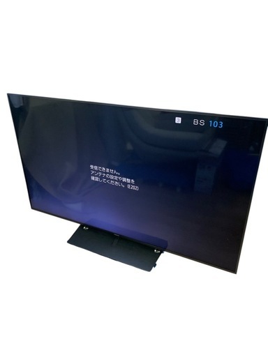 定価30万円以上 美品 65型 Panasonic 4Kチューナー付液晶テレビ TH-65GX850