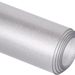 未使用 チェアマット エンボス加工 透明 厚さ1.5mm PVC 床傷防止(椅子マット 床保護マット フロアマット) の画像