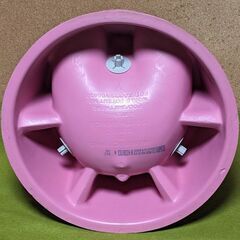 美品●お子様楽々★バンボ ベビーソファ ピンク★安全ベルト付◎の画像