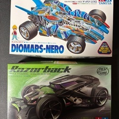 ミニ四駆　2台　未組立ての画像