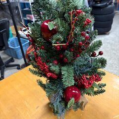 🎄コンパクトなクリスマスツリー 約50cm／電飾付き（電池式） 卓上装飾 インテリアにも♪の画像