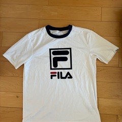 FILA ホワイトジーンズ＋Tシャツセットの画像