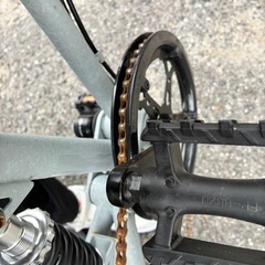 折りたたみ自転車の画像