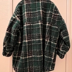 RODEO CROWNS　パターンボアCPOジャケット　冬　フリーサイズ　試着のみ使用の画像