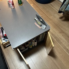 ローテーブル 収納 リフティングテーブルの画像
