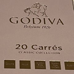 GODIVA★ゴディバ カレ アソートメント 20枚入 ★賞味期限2026.5★3,402円のお品★11.30購入の画像
