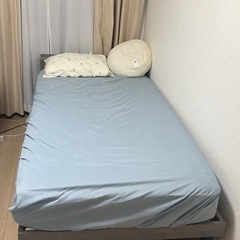 【女性限定】ベットフレームとマットレス譲りますの画像