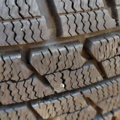 ダイハツ純正アルミホイール ハブ径約50ｍｍ 155/65/13 GOOD YEAR ICENAVI ZEAⅡ ※引き取りまたは指定駅渡しの画像