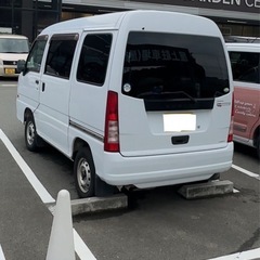 スバル サンバー ホワイトバンの画像