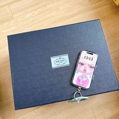 大きいPRADAの箱の画像