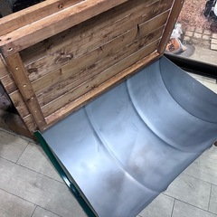 ドラム缶リメイクテーブル&チェアー（グリーン）の画像