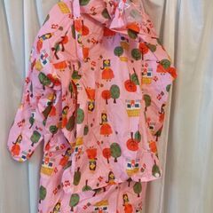 ★レインコート★120から140サイズ★の画像