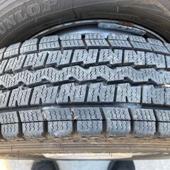 ■スタッドレス■サンバー 145R12 　2023年　8分山　京都の画像