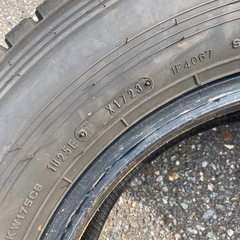 デュトロ 205/75R16 2本 スタッドレス バリ山 WINTER MAXX LT03 2Tトラック ダンプ 205 75 16 キャンター エルフの画像