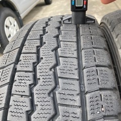 デュトロ 205/75R16 2本 スタッドレス バリ山 WINTER MAXX LT03 2Tトラック ダンプ 205 75 16 キャンター エルフの画像