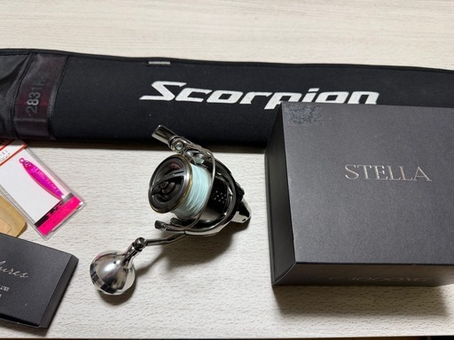 シマノ　ステラ　スコーピオン　ロッド　リール