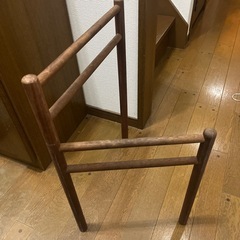 木製タオルハンガー　リアルスタイルにて購入の画像