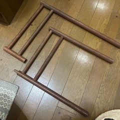 木製タオルハンガー　リアルスタイルにて購入の画像