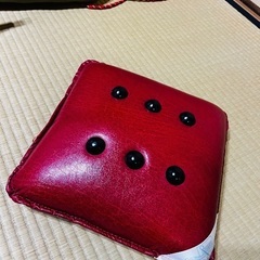 【あげます】珍しい　クッション【タダ】の画像