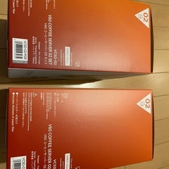 【新品未使用】HARIO コーヒーサーバーO2セット 2個の画像