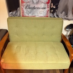 オシャレ　ソファ　２人かけ掛けの画像