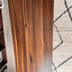 ウォールナット　ローテーブルの画像