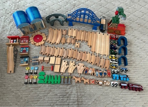 木製レールセット