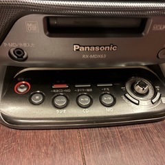 パナソニック　ポータブルコンポの画像