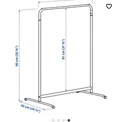 ハンガーラックの画像