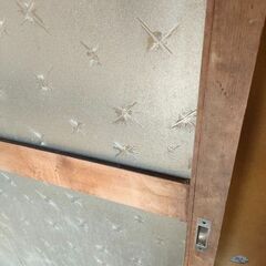 建具　引戸　ガラス戸　レトロの画像