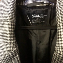 ⭐︎美品⭐︎AZUL by moussy コート【千鳥柄】大きいサイズの画像