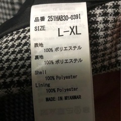 ⭐︎美品⭐︎AZUL by moussy コート【千鳥柄】大きいサイズの画像