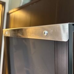 キャスター付きスタンドミラー 全身鏡 シルバー 角度調整可の画像