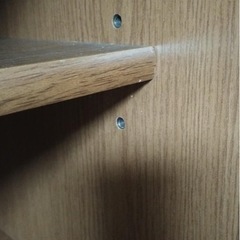 木製食器棚/飾り棚 - ガラス扉と大容量収納！の画像