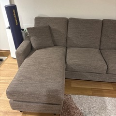 ニトリ　ソファー　カウチ　L字型の画像