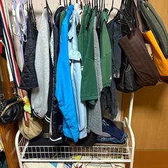 ほぼ新品 ハンガーラックの画像