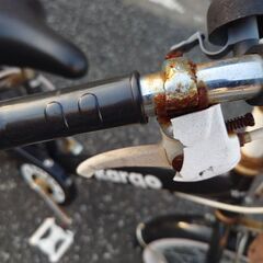 自転車　16インチ　難ありの画像