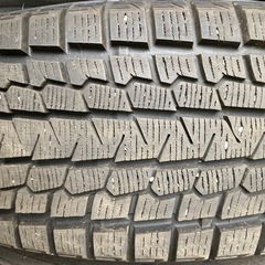 YOKOHAMA 225/60R17 23年製　冬タイヤ　タイヤホイールセットの画像