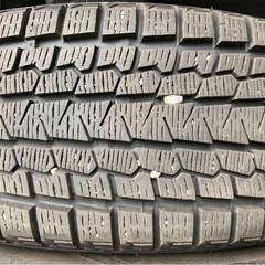 YOKOHAMA 225/60R17 23年製　冬タイヤ　タイヤホイールセットの画像