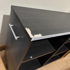 【受付終了しました】カラーボックス 左右に少しグラつきますの画像