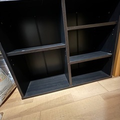 【受付終了しました】カラーボックス 左右に少しグラつきますの画像