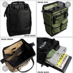 ⦅美品⦆ミシュラン（MICHELIN） ブラックバッグパック リュックの画像