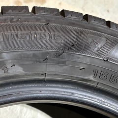 軽自動車用　155/65R14 スタッドレス　ジャンクの画像