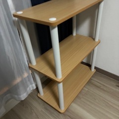 3段棚（2段にすることも可）
の画像