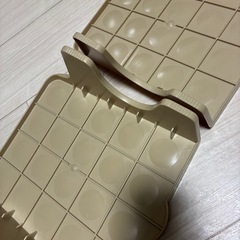 シューズ仕切りラック二つの画像